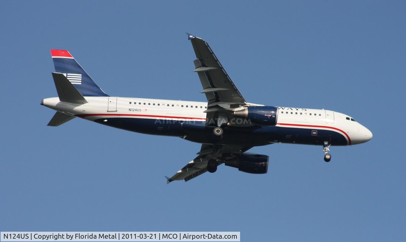 N124US, 2000 Airbus A320-214 C/N 1314, US Airways A320