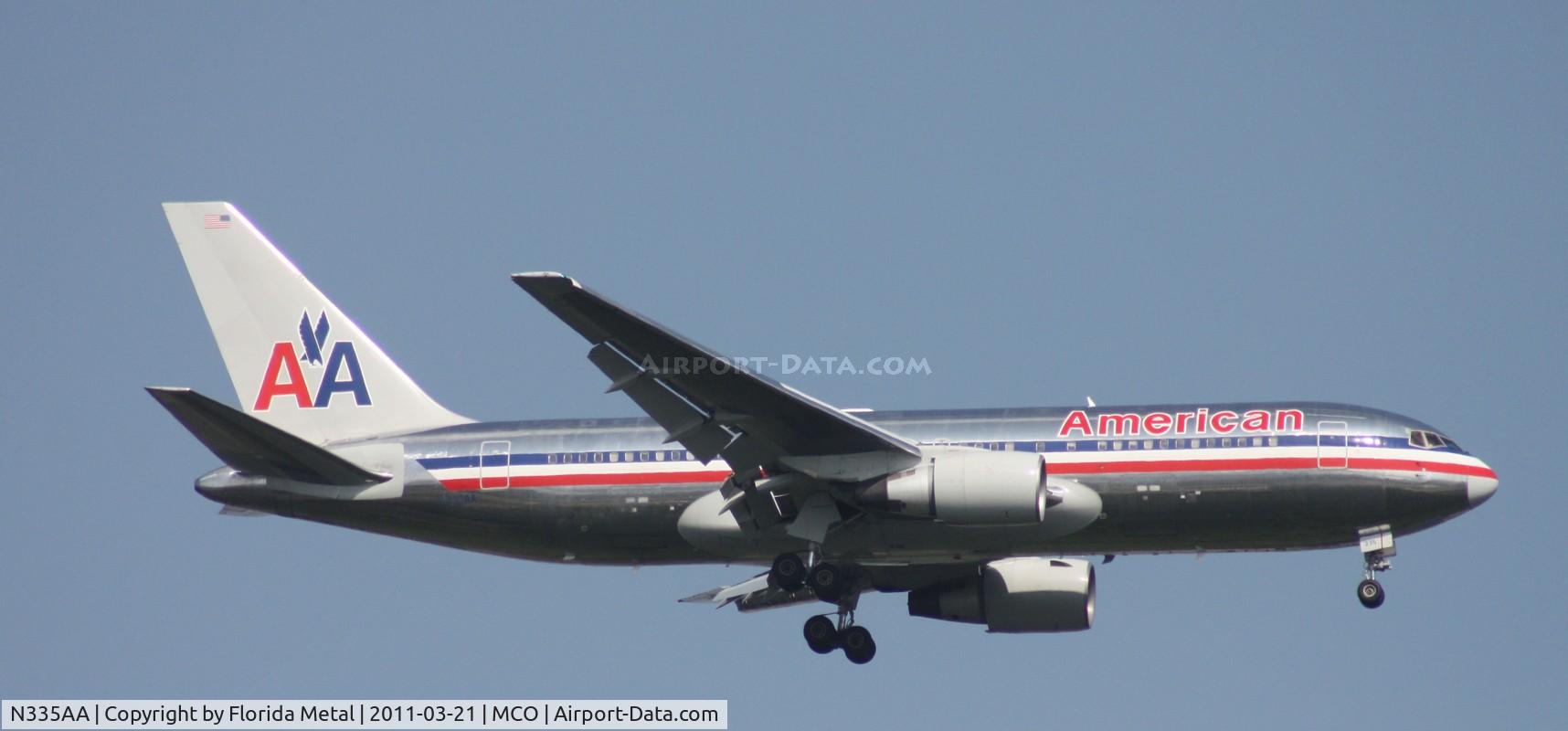N335AA, 1987 Boeing 767-223 C/N 22333, American 767-200