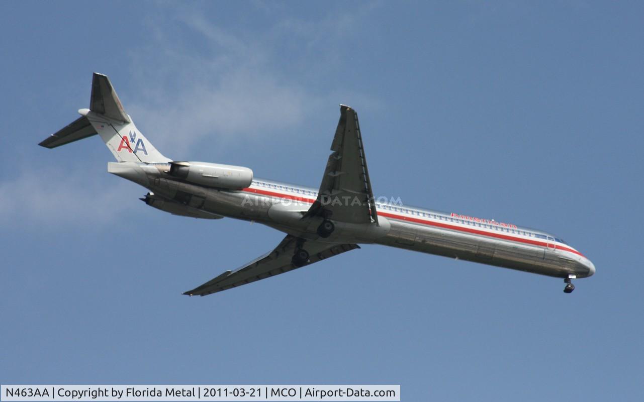 N463AA, 1988 McDonnell Douglas MD-82 (DC-9-82) C/N 49593, American MD-82