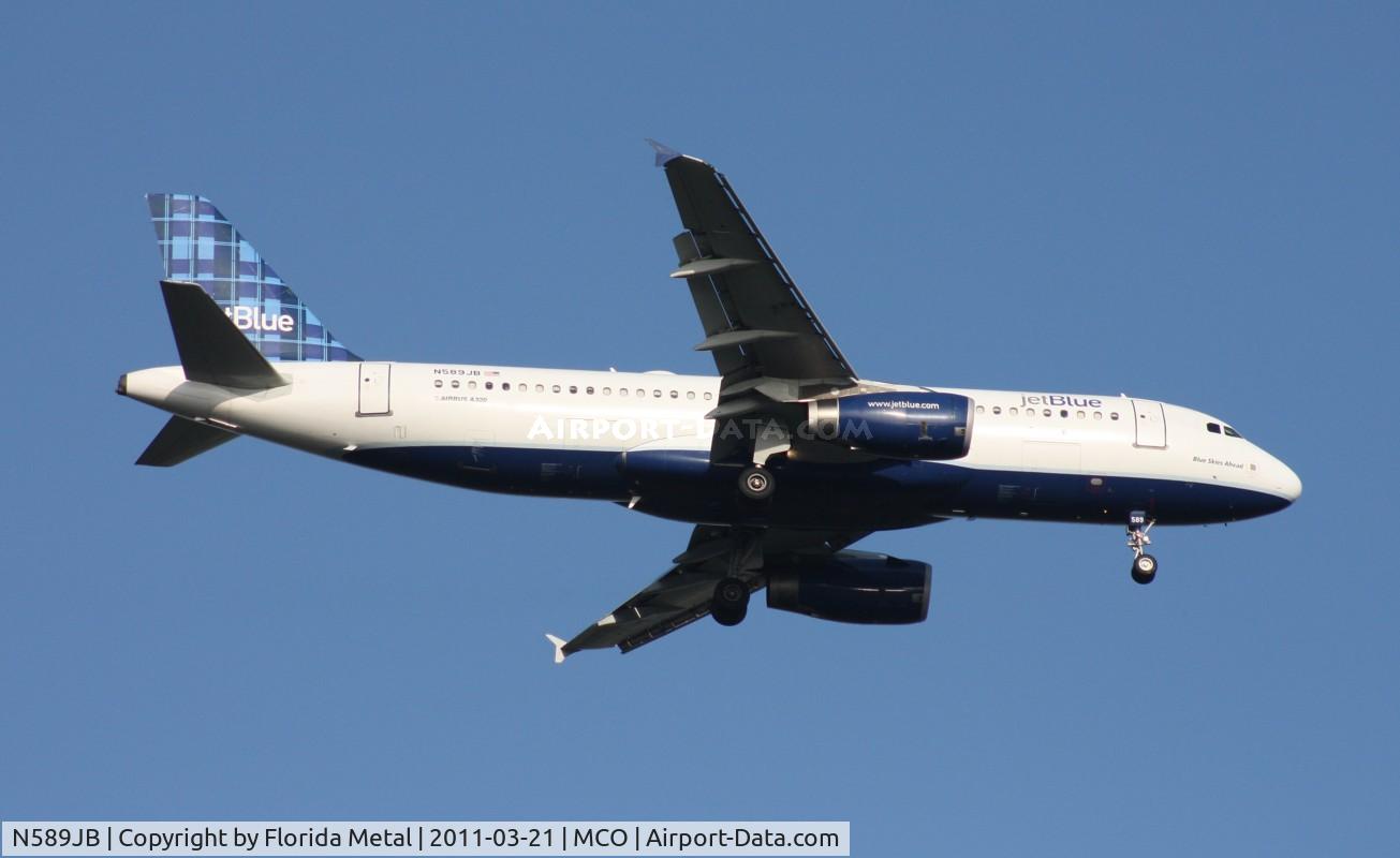 N589JB, 2004 Airbus A320-232 C/N 2215, Jet Blue A320