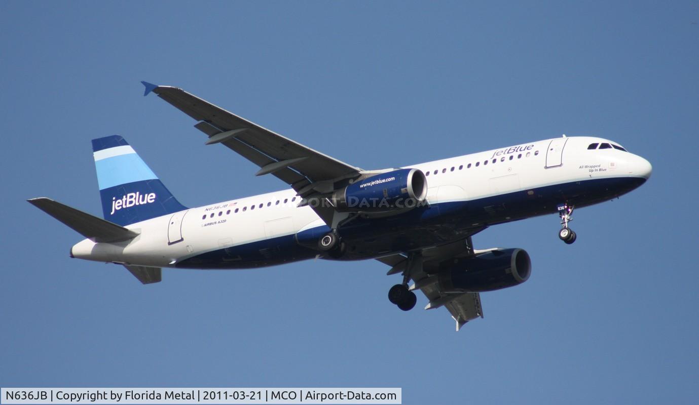 N636JB, 2006 Airbus A320-232 C/N 2755, Jet Blue A320