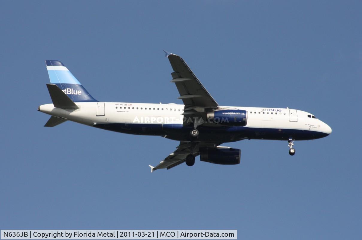 N636JB, 2006 Airbus A320-232 C/N 2755, Jet Blue A320
