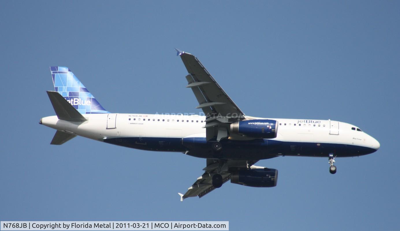 N768JB, 2008 Airbus A320-232 C/N 3760, Jet Blue A320