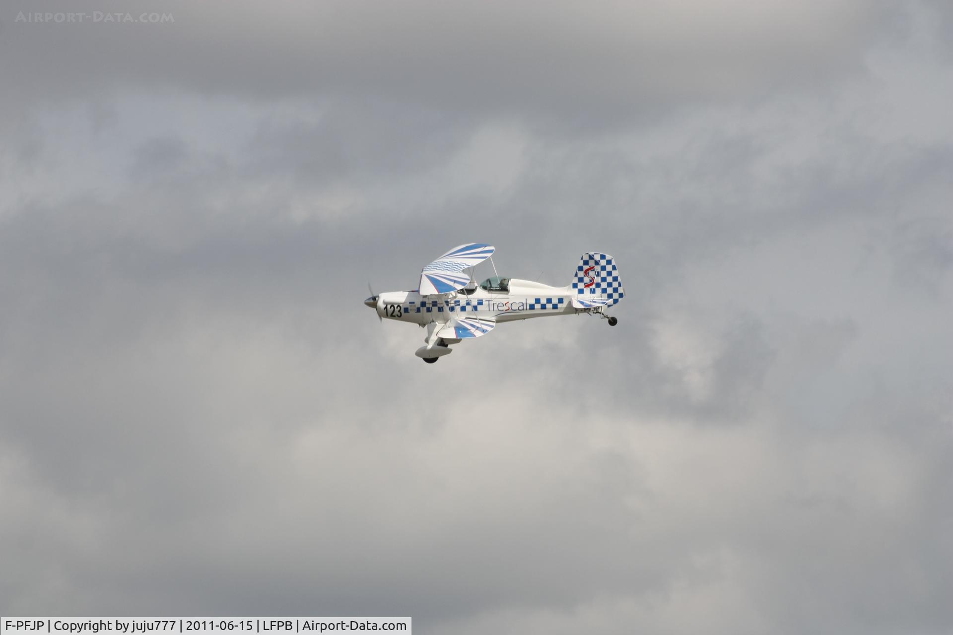 F-PFJP, Stolp SA-300 Starduster Too C/N 265, on training for SIAE 2011