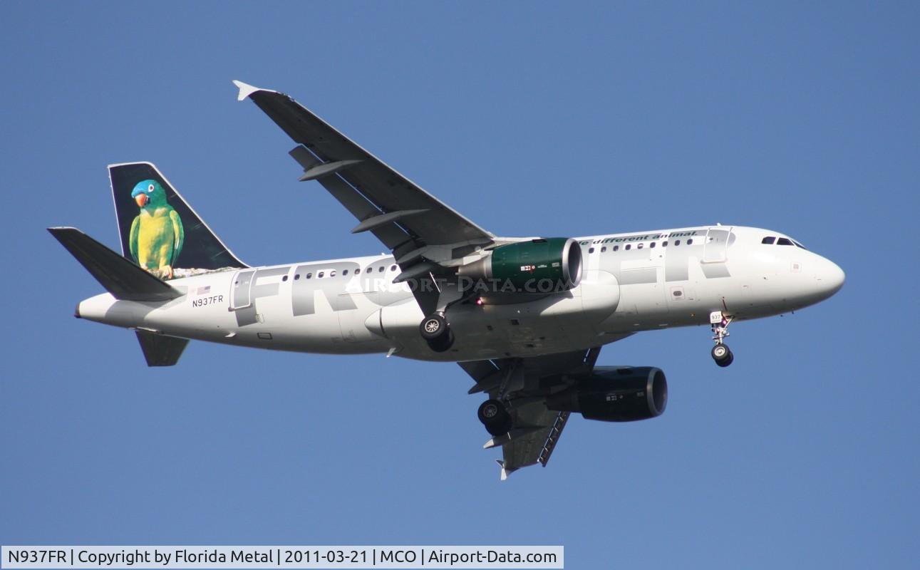 N937FR, 2005 Airbus A319-111 C/N 2400, Carmen