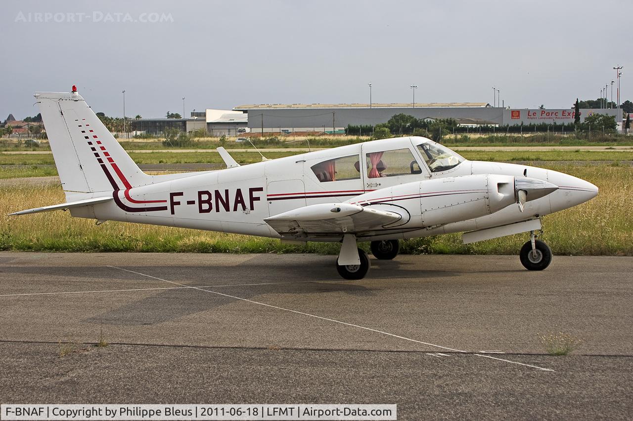 F-BNAF, 1963 Piper PA-30-160 Twin Comanche Twin Comanche C/N 30-17, Parking position in front of the 