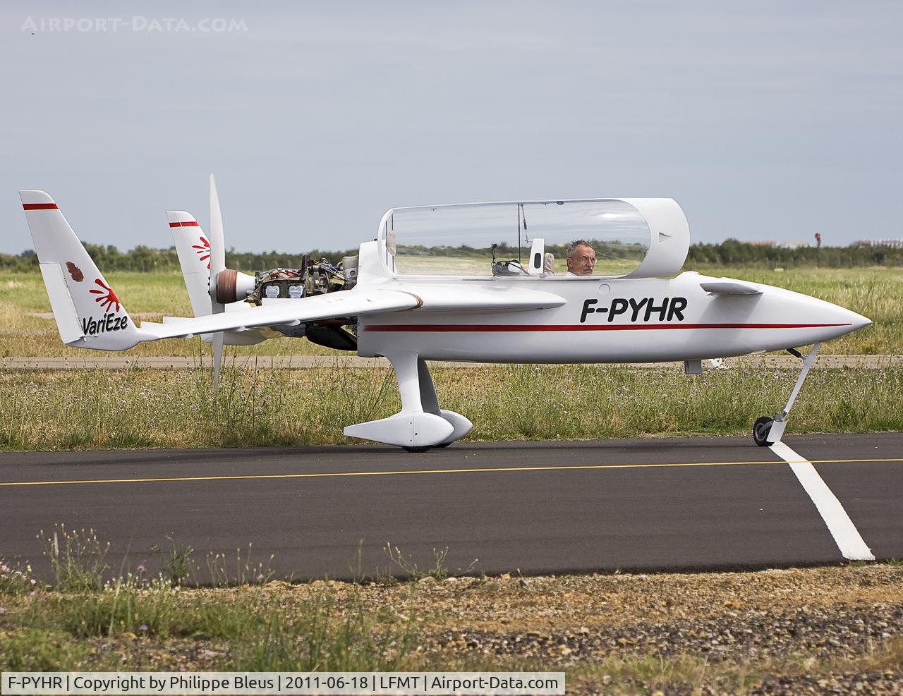 F-PYHR, Rutan VariEze C/N 1991, First picture of this 