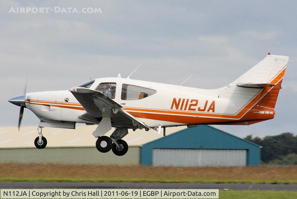 N112JA, 1977 Rockwell International 112TCA Commander C/N 13182, visitor to the Cotswold Airshow