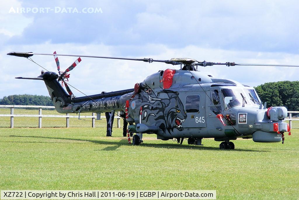 XZ722, 1980 Westland Lynx HMA.8SRU C/N 177, Royal Navy Black Cats Helicopter Display Team