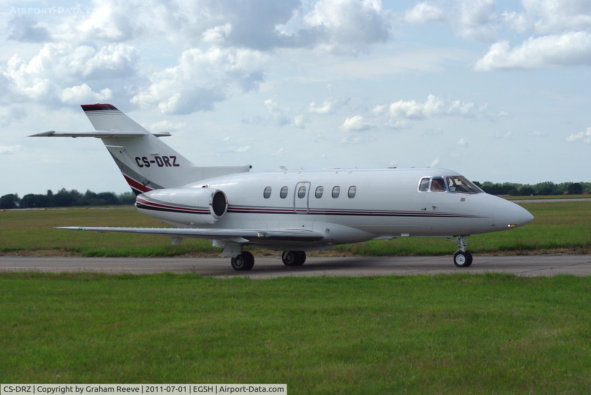 CS-DRZ, 2007 Hawker Beechcraft 800XPi C/N 258847, About to depart.