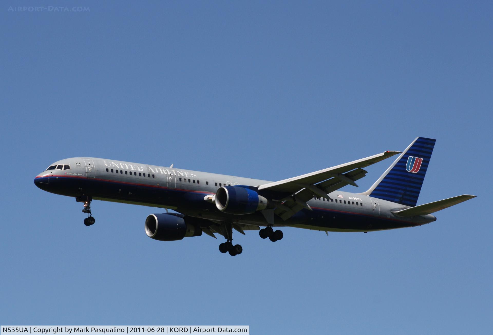 N535UA, 1991 Boeing 757-222 C/N 25130, Boeing 757-200