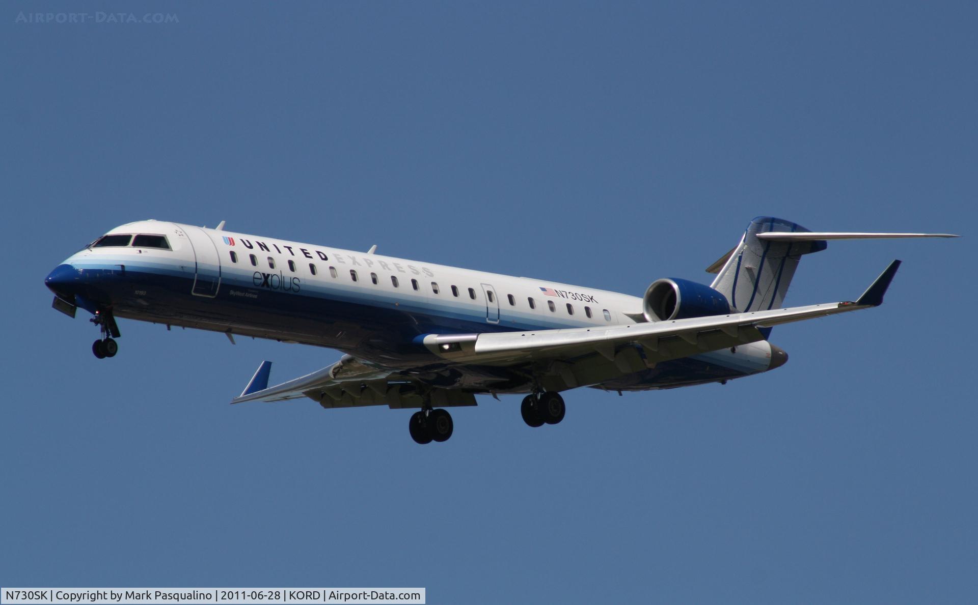 N730SK, 2005 Bombardier CRJ-701 (CL-600-2C10) Regional Jet C/N 10193, CL-600-2C10