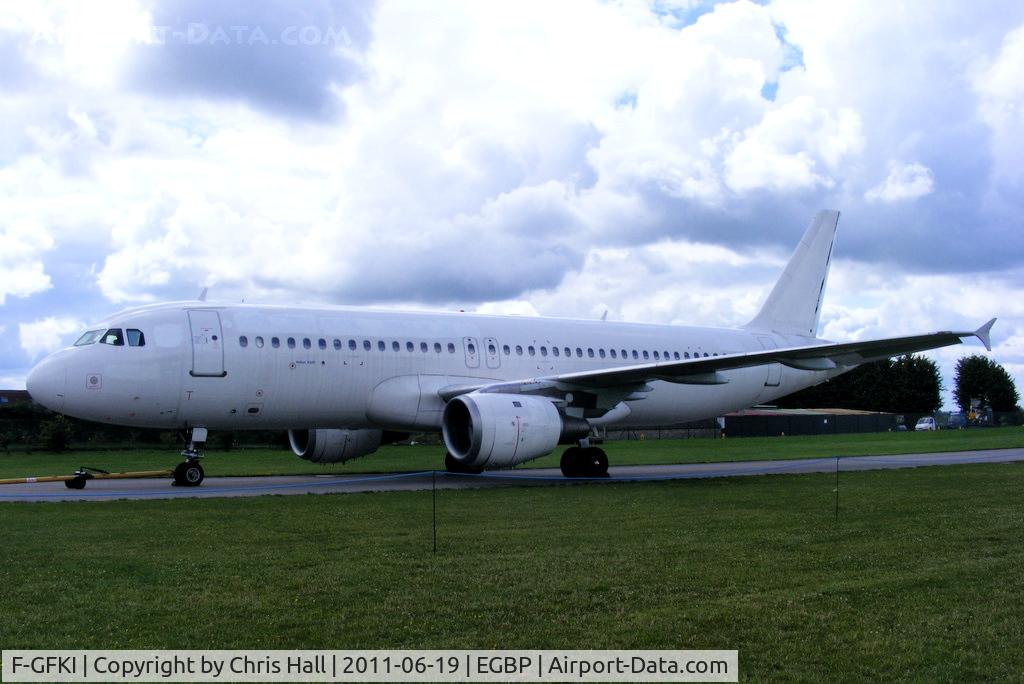 F-GFKI, 1989 Airbus A320-211 C/N 0062, former Air France A320 stored at Kemble