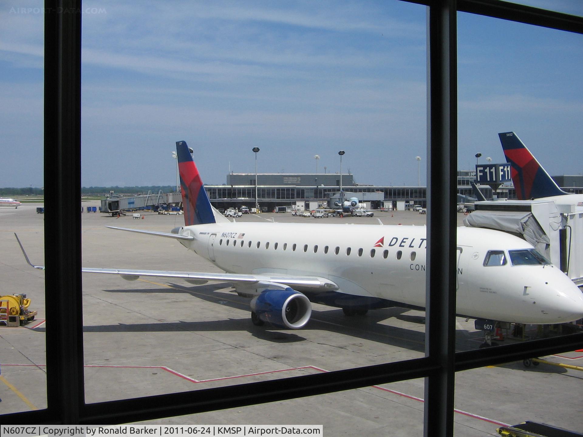 N607CZ, 2007 Embraer 170SU (ERJ-170-100SU) C/N 17000192, MN-St Paul