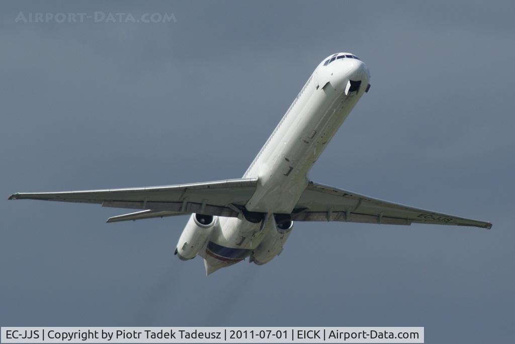 EC-JJS, 1989 McDonnell Douglas MD-83 (DC-9-83) C/N 49793, Cork.