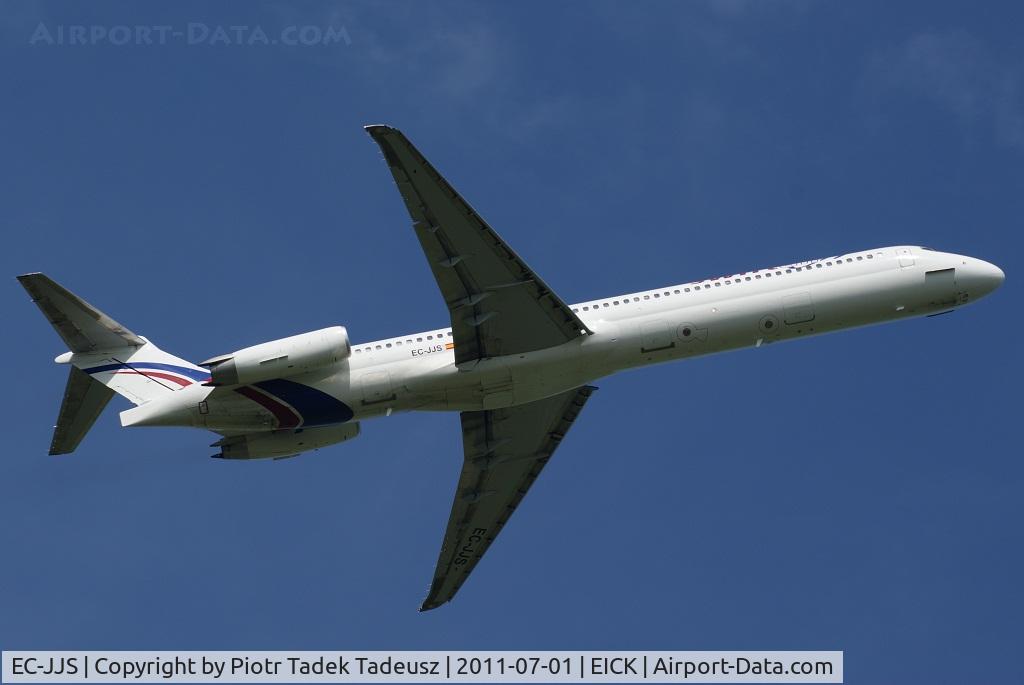 EC-JJS, 1989 McDonnell Douglas MD-83 (DC-9-83) C/N 49793, Cork.