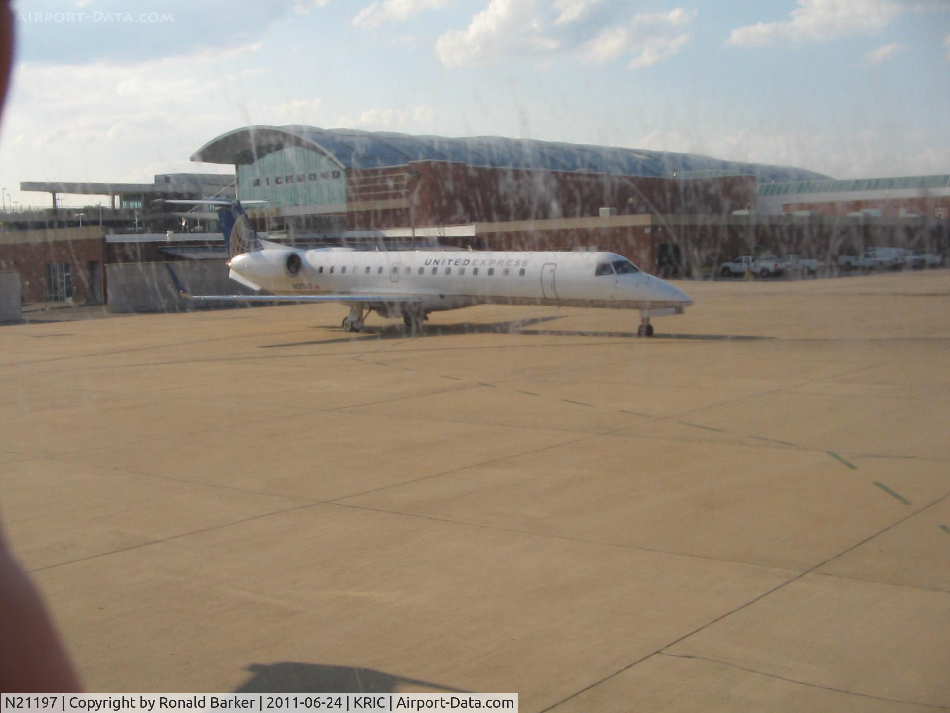 N21197, 2006 Embraer ERJ-145XR (EMB-145XR) C/N 14500947, Richmond