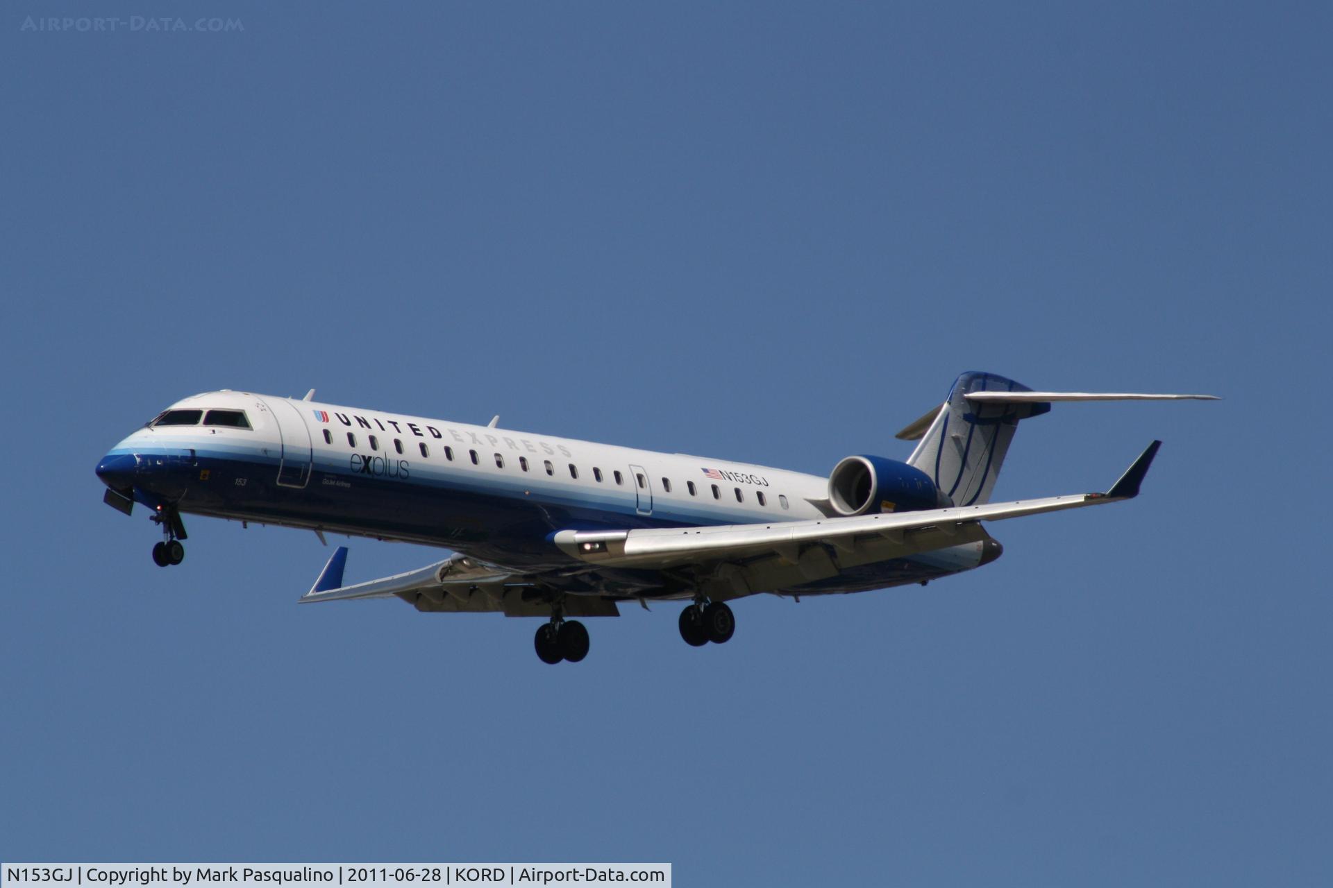 N153GJ, 2005 Bombardier CRJ-702 (CL-600-2C10) Regional Jet C/N 10219, CL-600-2C10