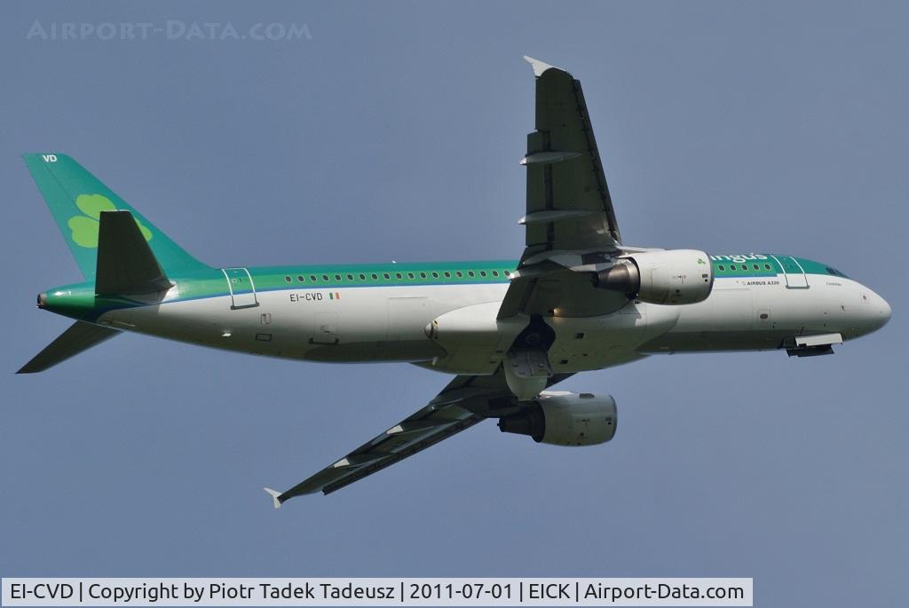 EI-CVD, 2001 Airbus A320-214 C/N 1467, Cork.