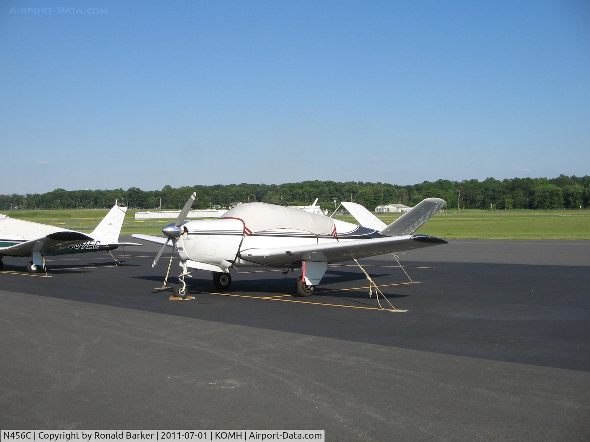 N456C, 1956 Beech G35 Bonanza C/N D-4529, Orange