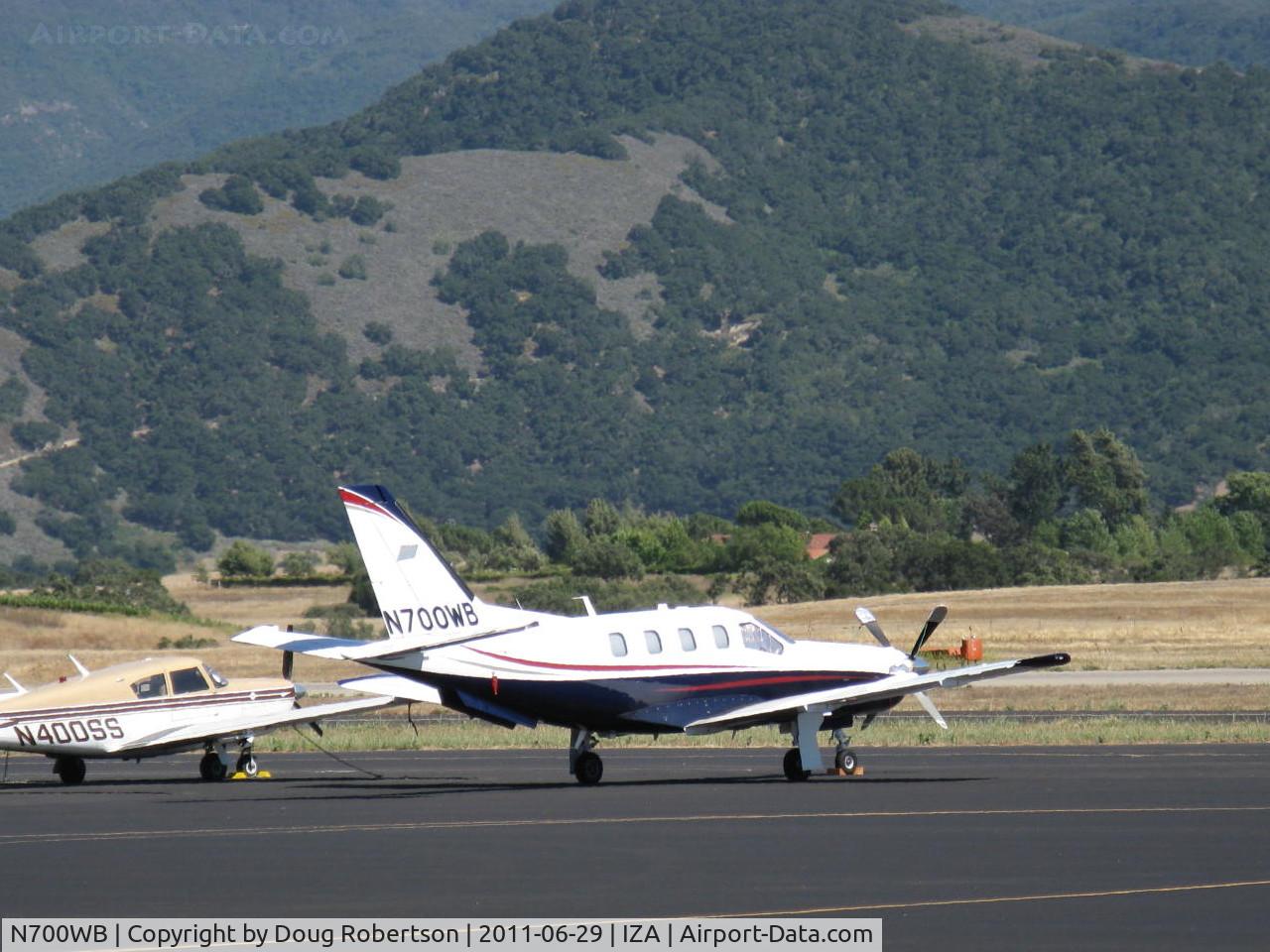 N700WB, 2005 Socata TBM-700 C/N 324, 2005 SOCATA TBM 700, one P&W(C)PT6-64 Turboprop of 1,570 shp flat rated to 700 shp