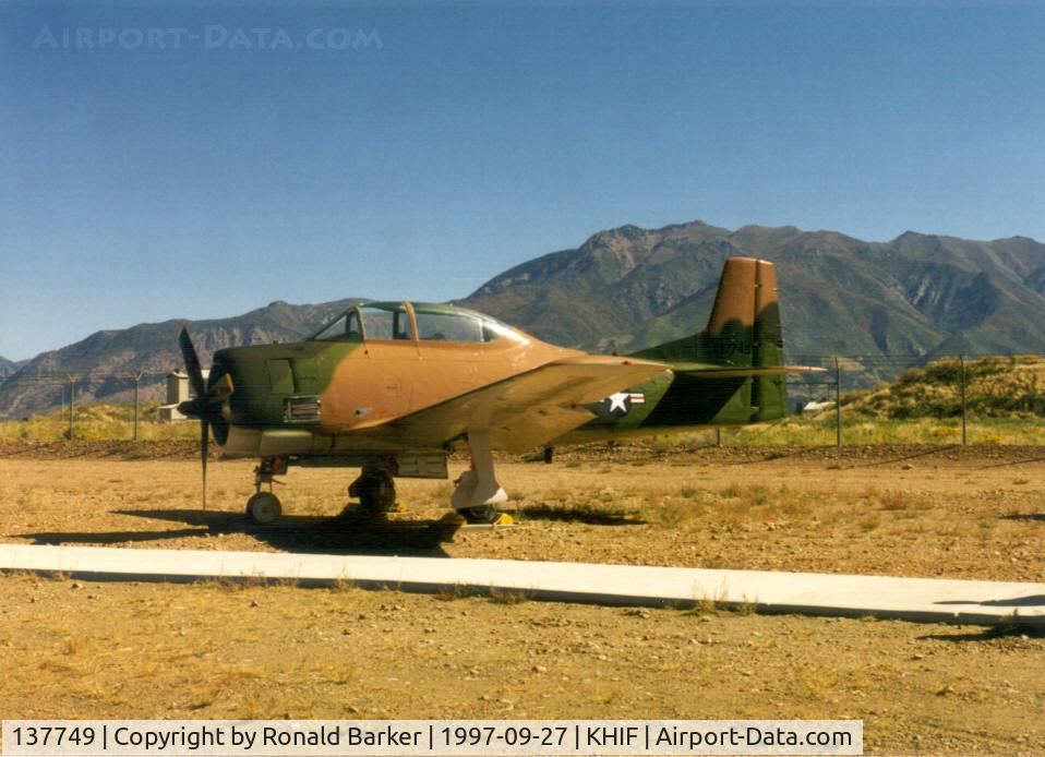 137749, North American T-28B Trojan C/N 200-112, Hill Aerospace Museum