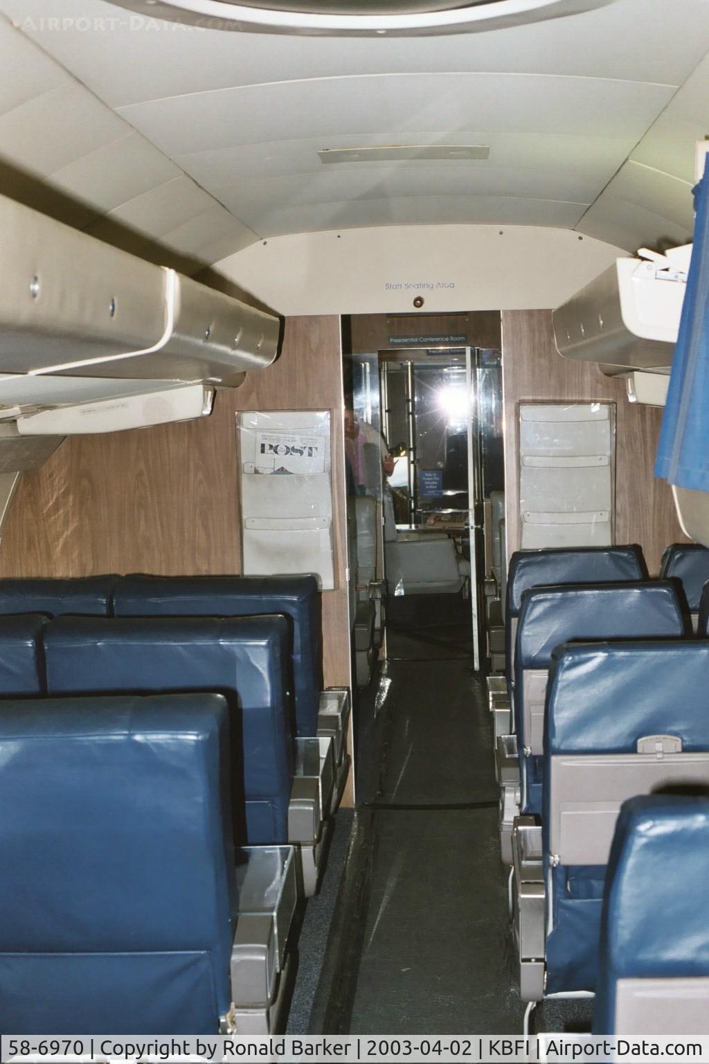 58-6970, 1958 Boeing VC-137A C/N 17925, Boeing Museum of Flight