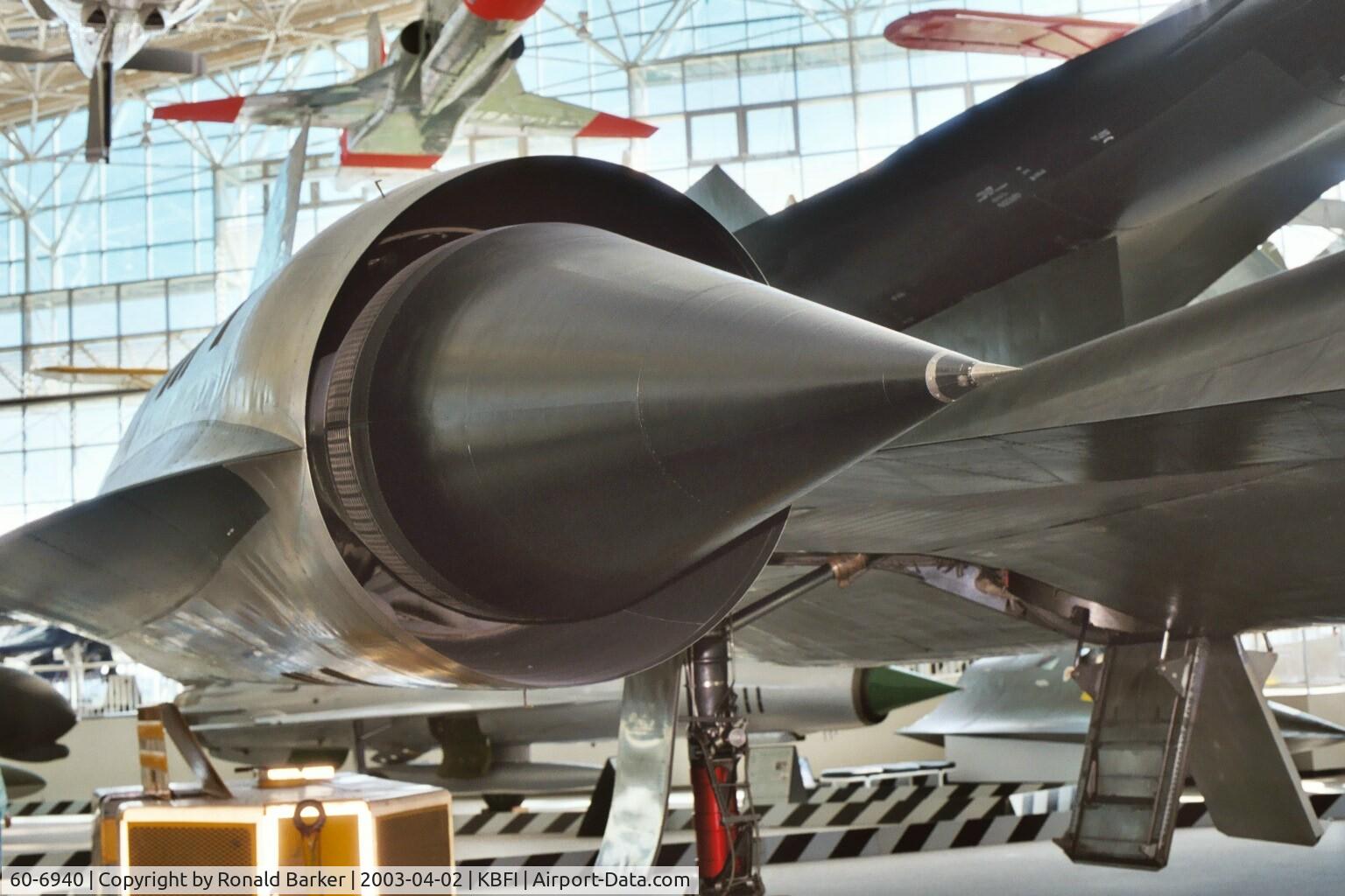 60-6940, 1962 Lockheed A-11 Blackbird C/N 134, M-21 w/ D-21  Boeing Museum of Flight