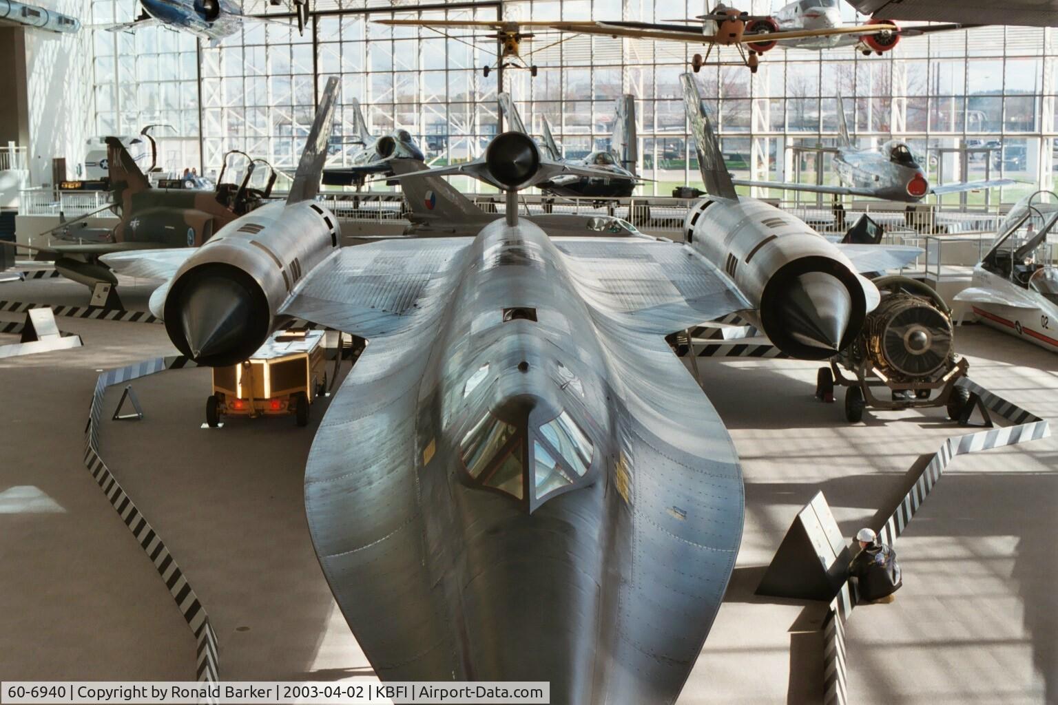 60-6940, 1962 Lockheed A-11 Blackbird C/N 134, M-21 with D-21 Boeing Museum of Flight