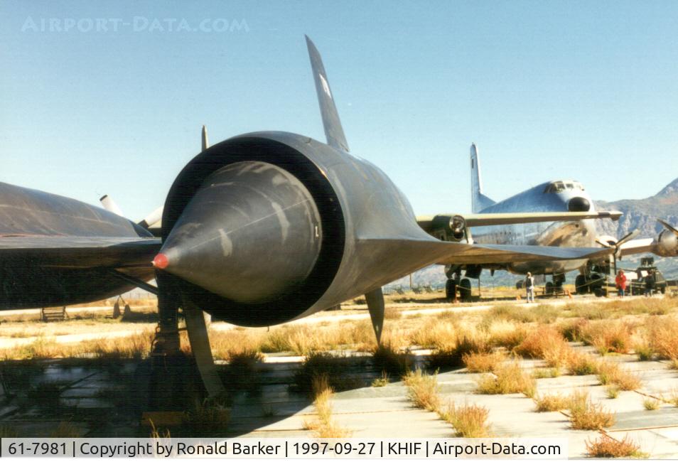 61-7981, Lockheed SR-71C Blackbird C/N 2000, Hill Aerospace Museum