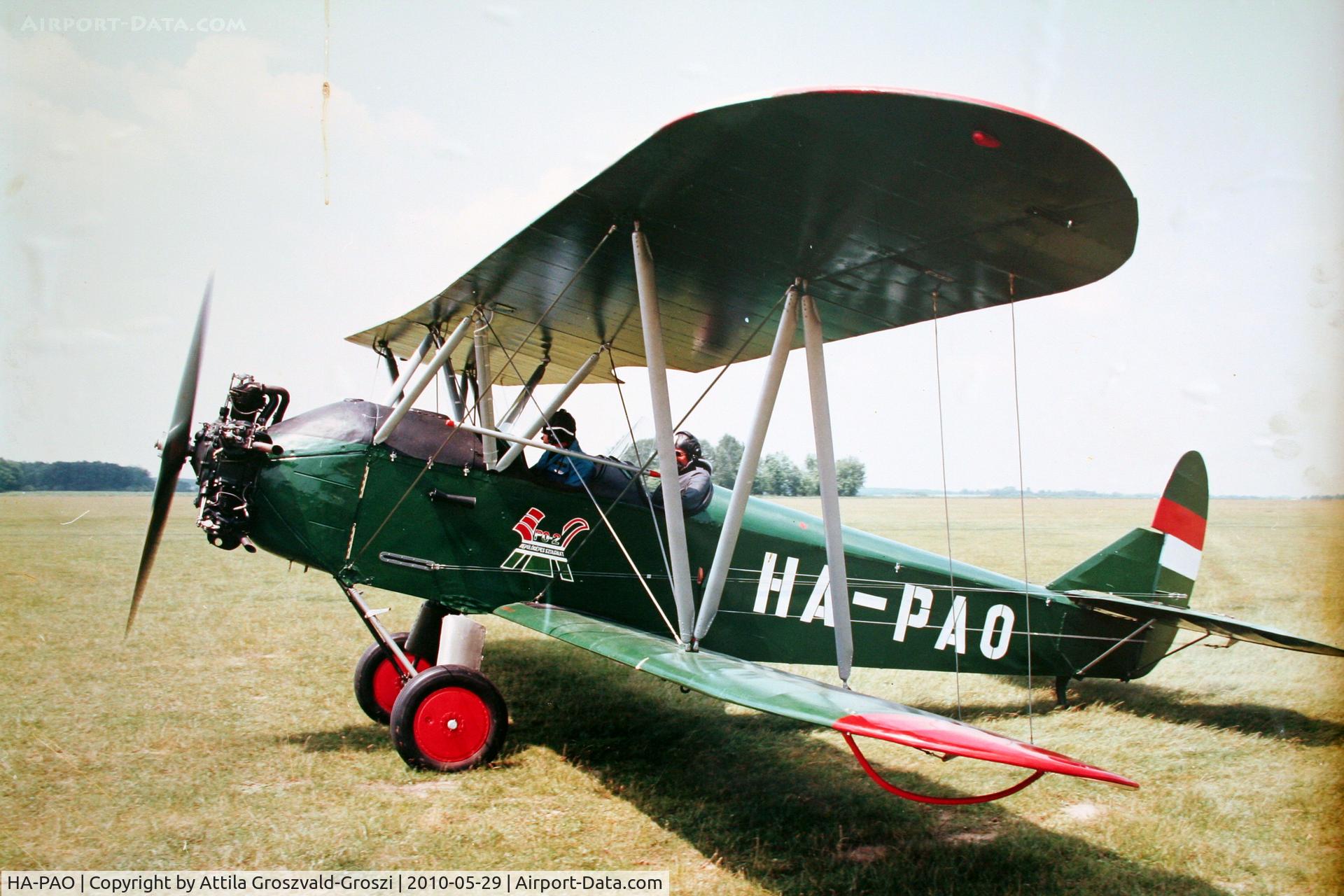 HA-PAO, 1954 PZL-Okecie CSS-13 (Polikarpov Po-2) C/N 0448, Photorepro from the traffic museum's collection