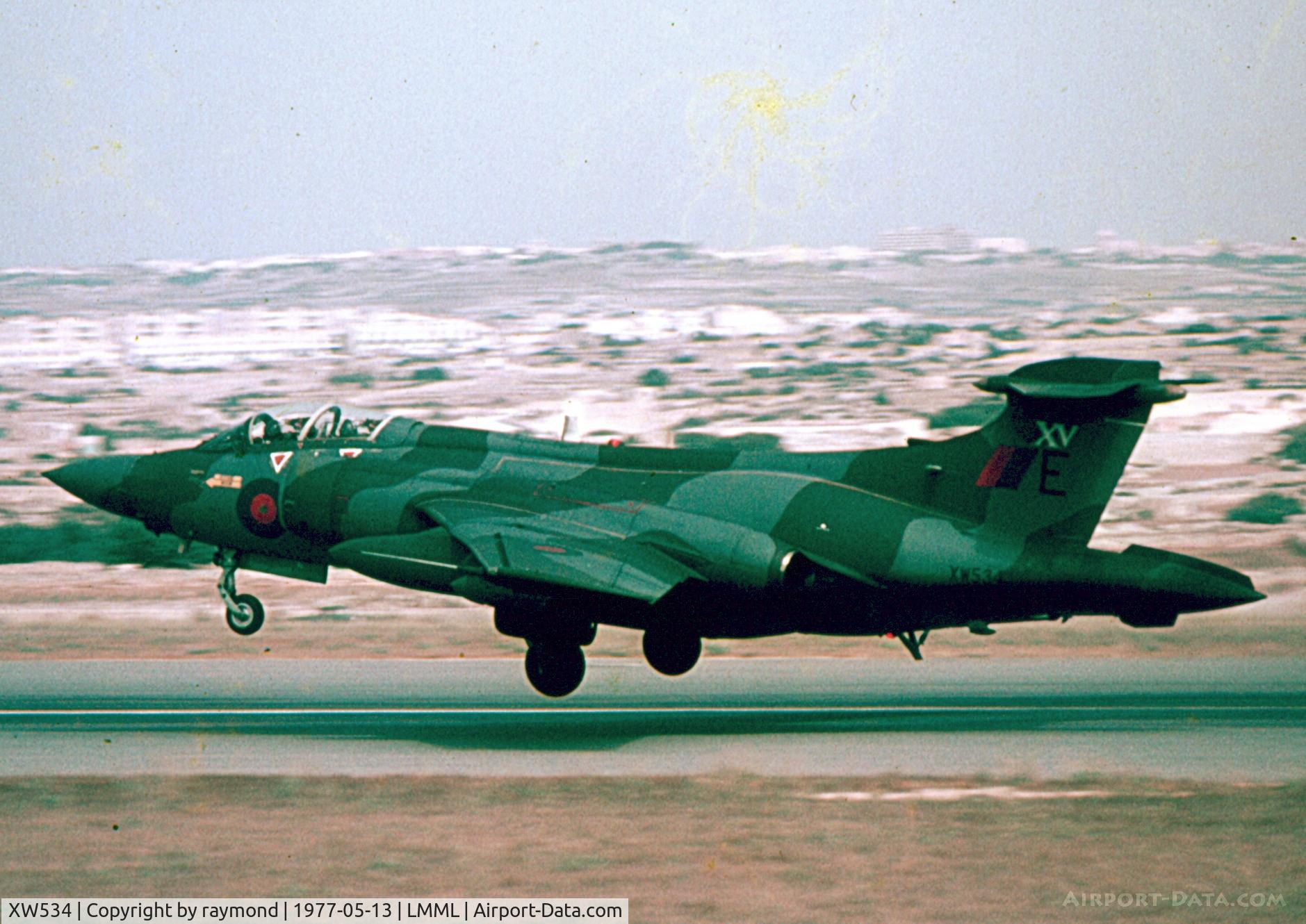 XW534, 1971 Hawker Siddeley Buccaneer S.2B C/N B3-03-70, Buccaneer XW534/E 15Sqd RAF