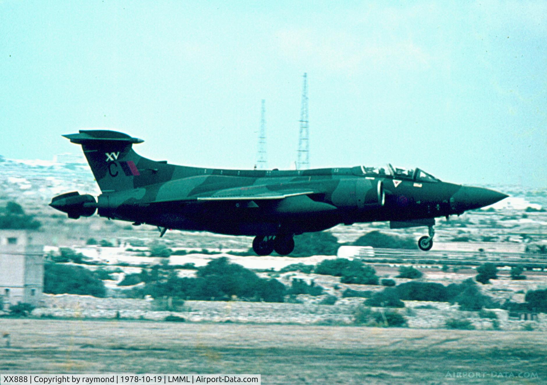 XX888, 1974 Hawker Siddeley Buccaneer S.2B C/N B3-04-73, Buccaneer XX888/C 15Sqd RAF