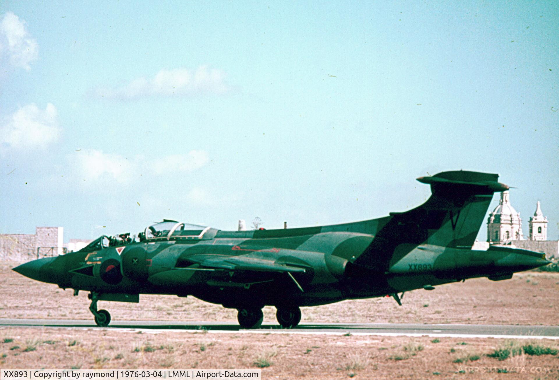 XX893, 1975 Hawker Siddeley Buccaneer S.2B C/N B3-02-74, Buccaneer XX893/V 16Sqd RAF