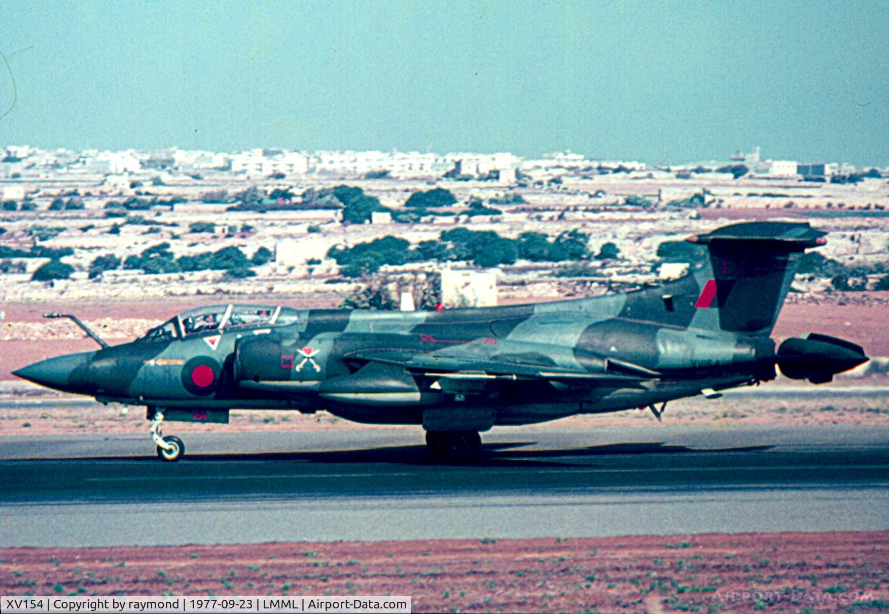 XV154, 1966 Hawker Siddeley Buccaneer S.2A C/N B3-20-65, Buccaneer XV154 237OCU RAF