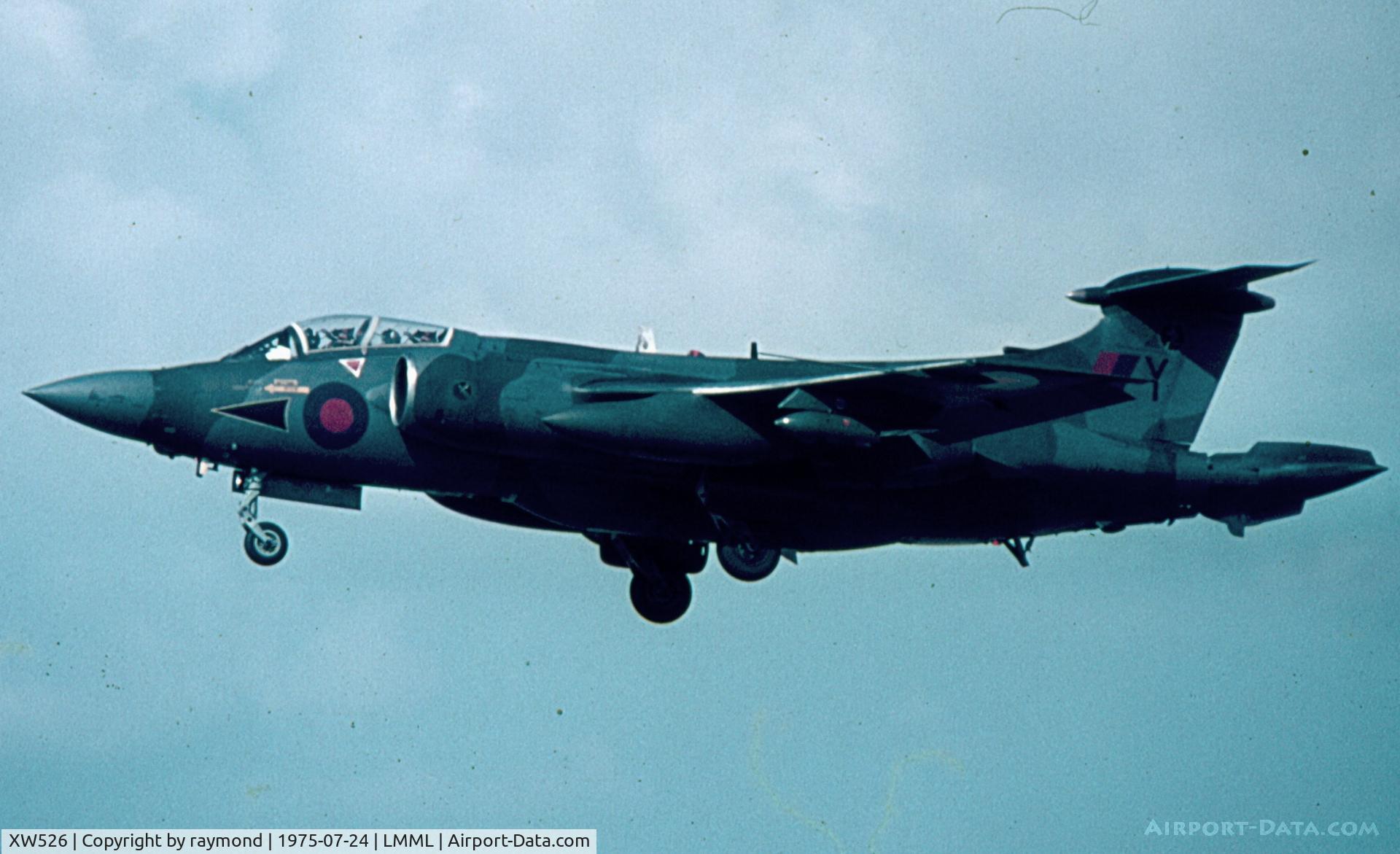 XW526, 1970 Hawker Siddeley Buccaneer S.2B C/N B3-02-69, Buccaneer XW526/Y 16Sqd RAF