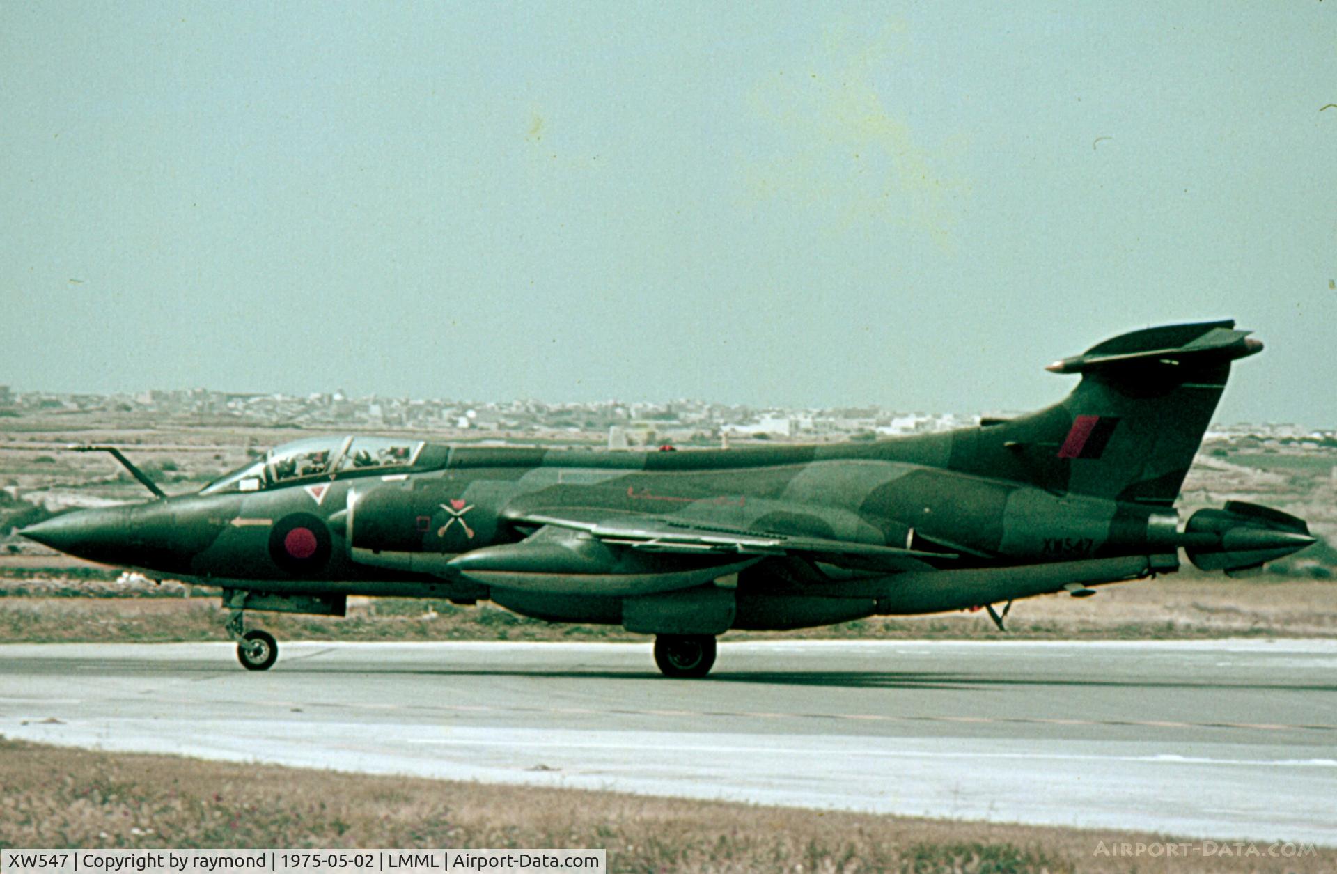 XW547, 1972 Hawker Siddeley Buccaneer S.2B C/N B3-08-71, Buccaneer XW547 237OCU RAF