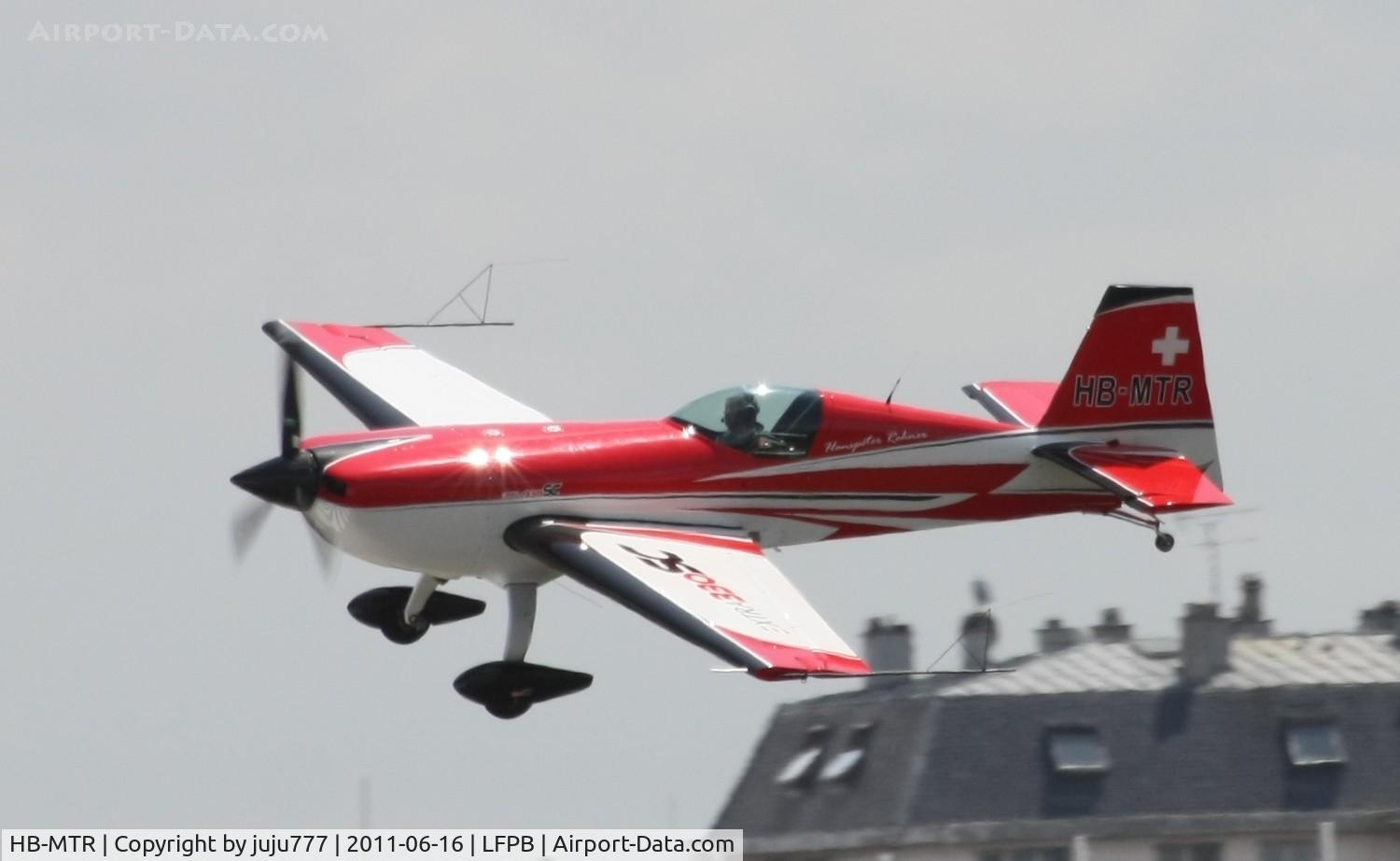 HB-MTR, 2011 Extra EA-330SC C/N SC027, on training for SIAE 2011