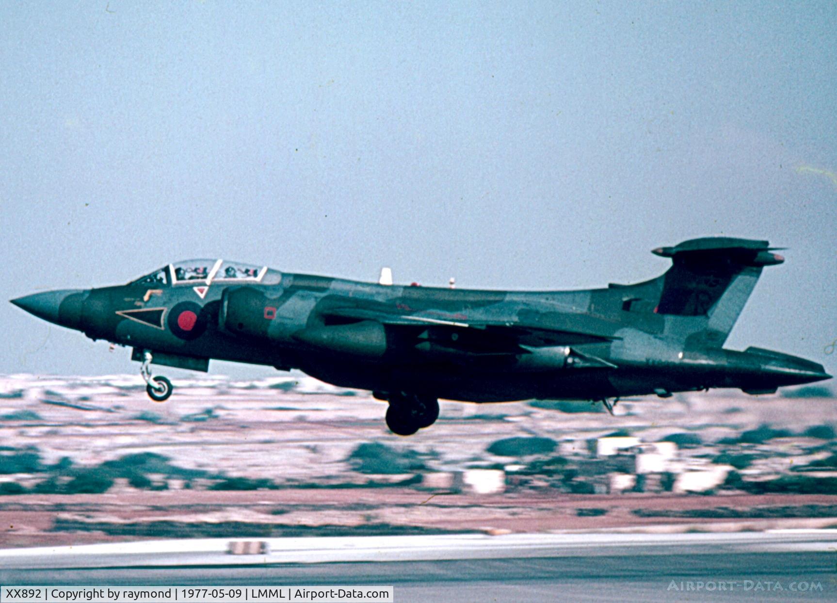 XX892, 1975 Hawker Siddeley Buccaneer S.2B C/N B3-01-74, Buccaneer XX892/R 16Sqd RAF