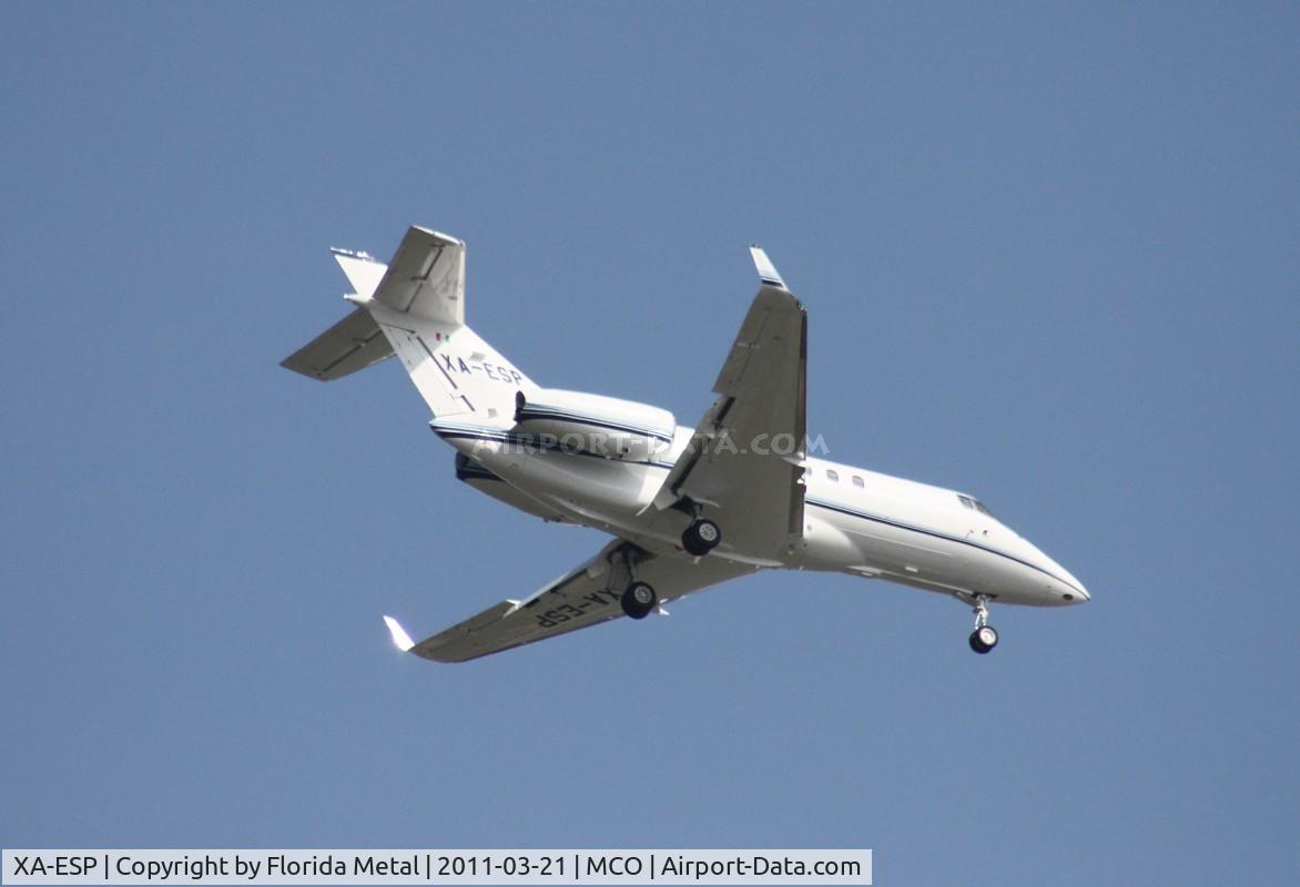 XA-ESP, Hawker Beechcraft 900XP C/N HA-0068, Hawker Beech 900XP from Mexico new to database