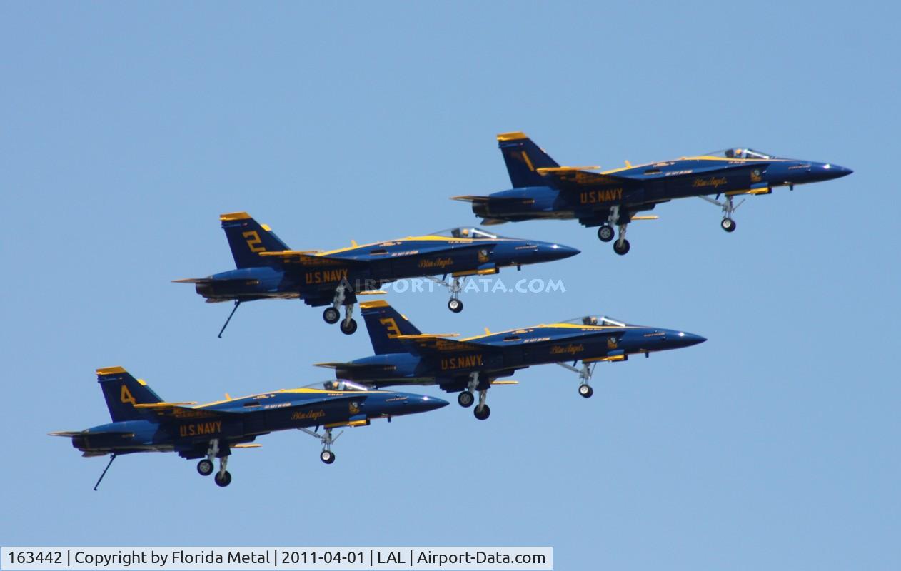 163442, 1987 McDonnell Douglas F/A-18C Hornet C/N 0645/C013, Blue Angels