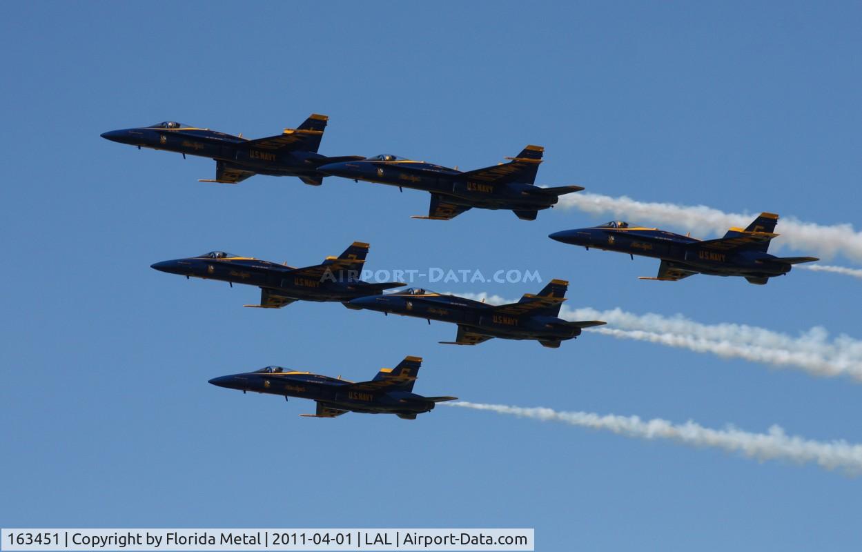163451, 1988 McDonnell Douglas F/A-18C Hornet C/N 0662/C020, Blue Angels