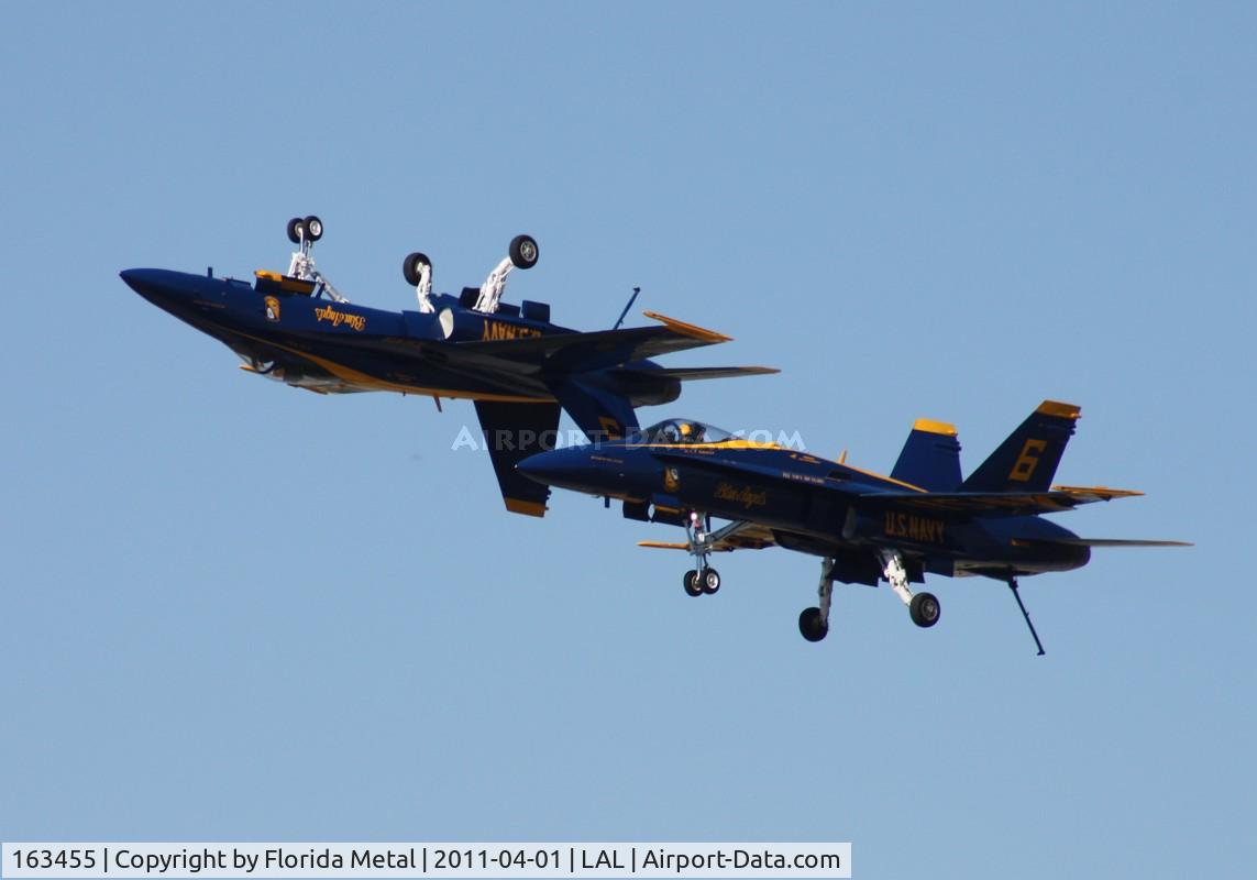 163455, 1988 McDonnell Douglas F/A-18C Hornet C/N 0669/C022, Blue Angels