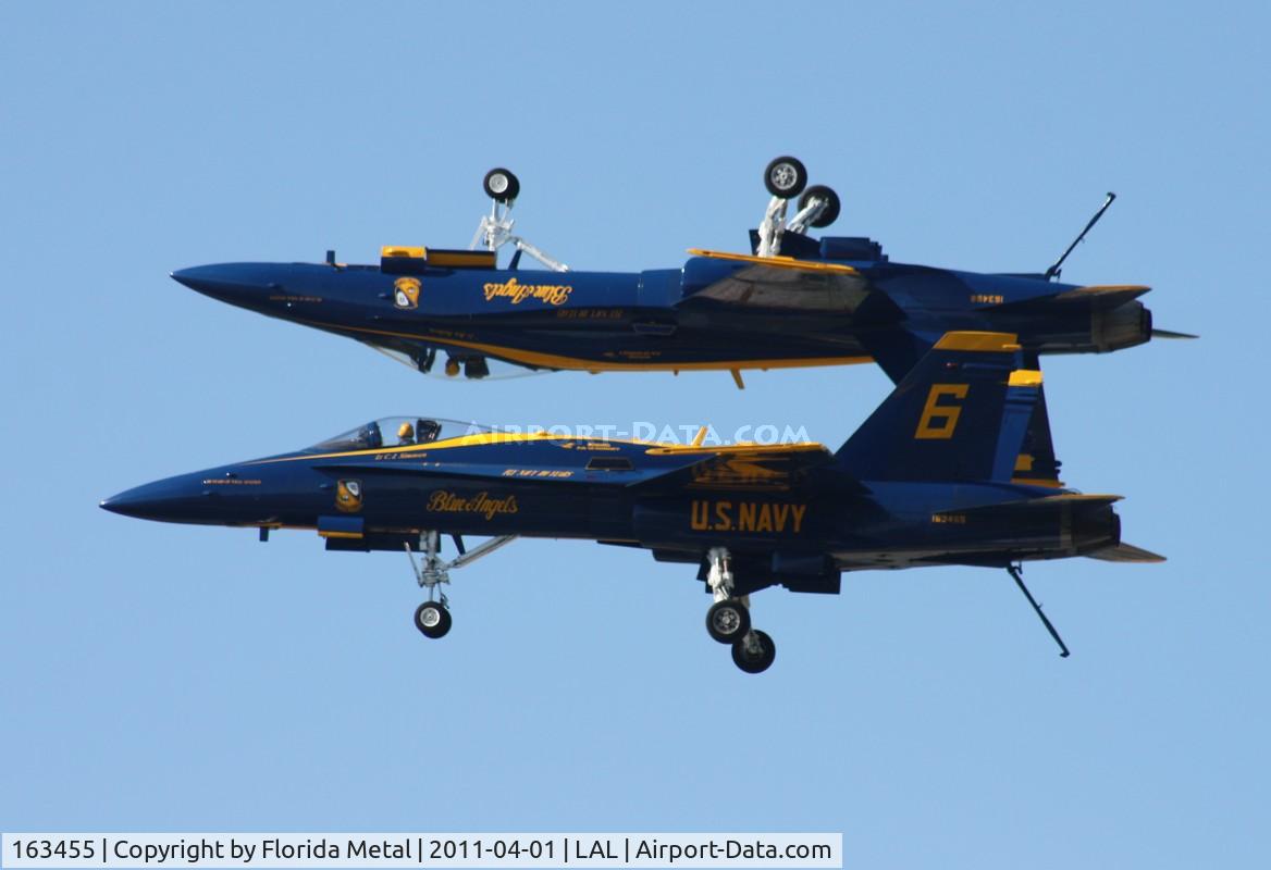 163455, 1988 McDonnell Douglas F/A-18C Hornet C/N 0669/C022, Blue Angels