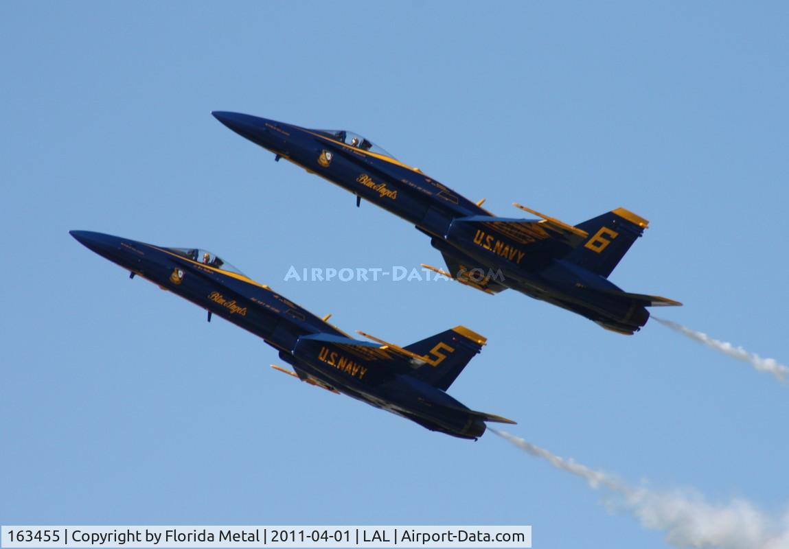 163455, 1988 McDonnell Douglas F/A-18C Hornet C/N 0669/C022, Blue Angels