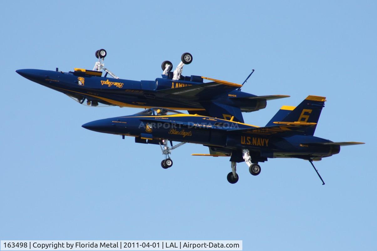 163498, 1988 McDonnell Douglas F/A-18C Hornet C/N 0737/C053, Blue Angels