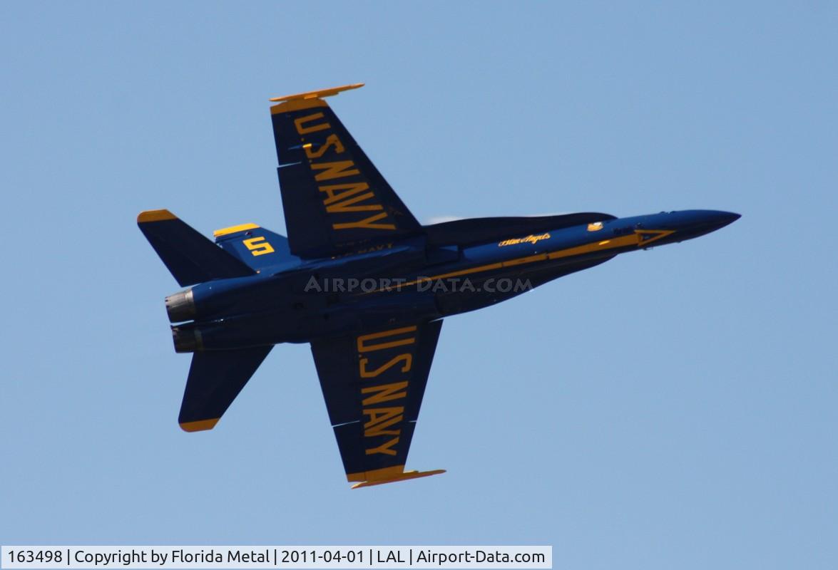 163498, 1988 McDonnell Douglas F/A-18C Hornet C/N 0737/C053, Blue Angels