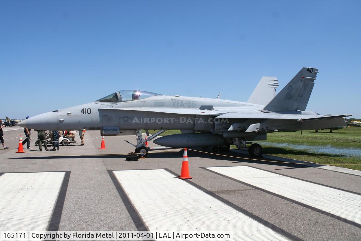 165171, McDonnell Douglas F/A-18C Hornet C/N 1287/C396, Hornet at Sun N Fun