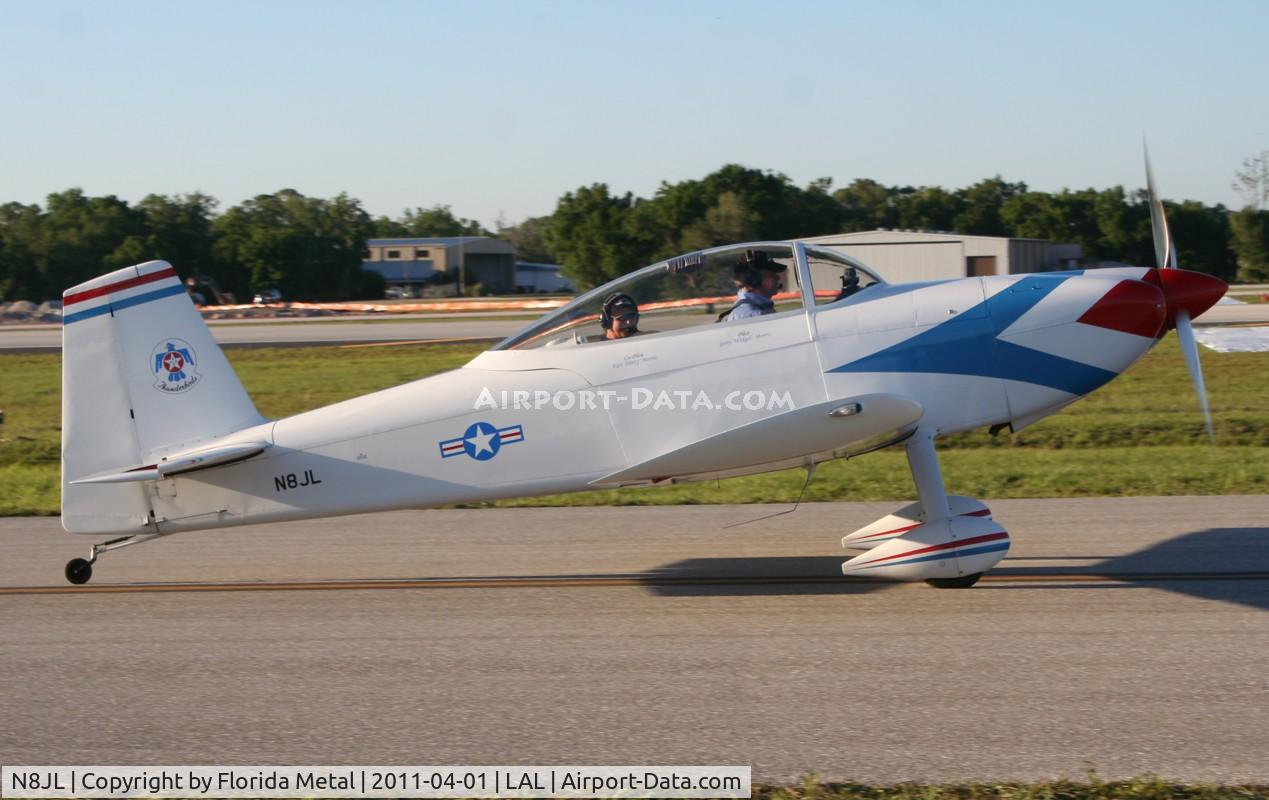 N8JL, 2001 Vans RV-8 C/N 81324, Vans RV-8