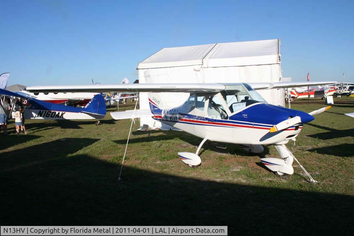 N13HV, 2008 Tecnam P-2004 Bravo C/N 128, Tecna P2004